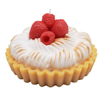 Raspberry Cake Shaped Candle