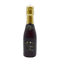 Champagne Bottle Shaped Candle