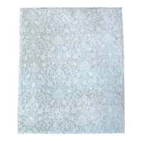 Found & Fable Lotus Floral Micro Plush Throw Blanket, 50x60