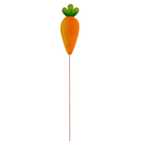 Homespun Easter Carrot Pick, 14"
