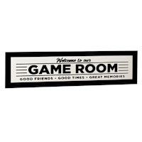 24X6 Game Room Printed Mirror