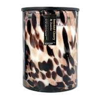 Smoked Cherry & Suede Scented Confetti Glass Jar Candle, 17.6oz