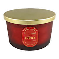 Amber Sunset Scented Jar Candle, 16oz