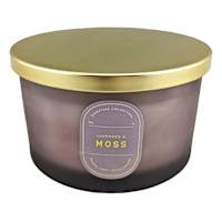 Lavender & Moss Scented Jar Candle, 16oz