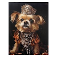 12X16 Victorian Terrier Canvas Wall Art