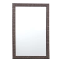 Dark Grey Star Mirror, 24x36