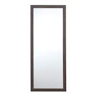 Dark Grey Star Leaner Mirror, 24x58