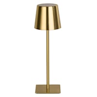 Gold Indoor & Outdoor USB Portable Rechargeable Lamp