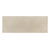 Tan Memory Foam Bath Runner, 22x60