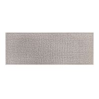Grey Memory Foam Bath Runner, 22x60