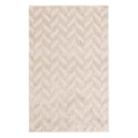 Waterford Ivory Chevron Tufted Accent Rug, 26x45