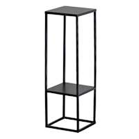 23In Black Iron Metal Riser - Nested
