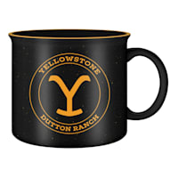 Yellowstone Dutton Ranch Ceramic Camper Mug, 20oz