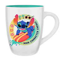 Lilo And Stitch Main Character 25Oz. Jumbo Curved Ceramic Mug