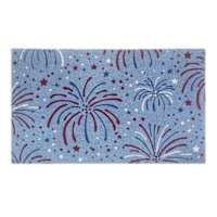 Blue Fireworks Coir Mat, 18x30