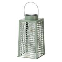 Honeybloom Green Honeycomb Outdoor Lantern, 10"