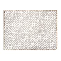 Taupe Geo Print Drying Mat