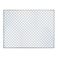 Green Check Print Drying Mat