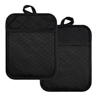 Black Silicone Pot Holder