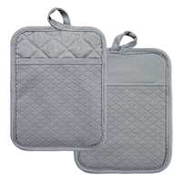 Grey Silicone Pot Holder