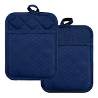 Blue Silicone Pot Holder