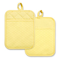 Yellow Silicone Pot Holder