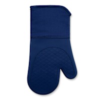 Blue Silicone Oven Mitt