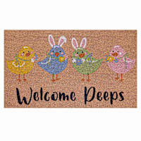 Welcome Chicks Coir Mat, 18x30