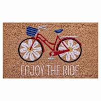 Enjoy the Ride Bike Coir Mat, 18x30