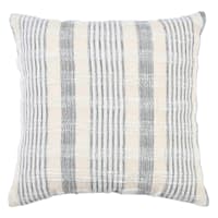 2-Pack Plaid Woven Throw Pillow, 18"