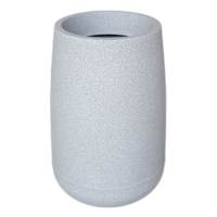 Japi Grey Granite Bios Tall Outdoor Planter, Small