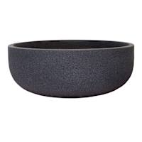 Japi Grey Rustic Bowl Outdoor Planter, 22"