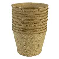 10-Pack Round Seed Starter Pots, 4"