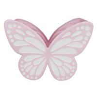 Sunny Club Pink Metal Butterfly Planter, 10"