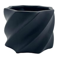 Crosby St. Indoor Ali Black Planter, 6"