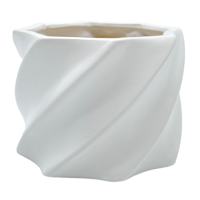 Crosby St. Indoor Ali White Planter, 6"