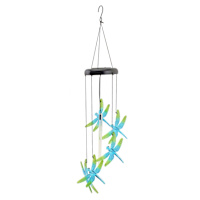 Solar Butterfly Wind Chime, 26"