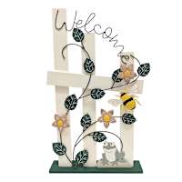 Honeybloom Welcome Stand, 27"