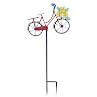 Sunny Club Metal Bicycle Yard Stake, 36"