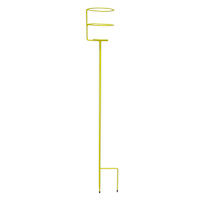 Oh Joy! Yellow Metal Beverage Holder Yard Stake, 32"