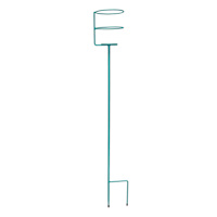 Oh Joy! Blue Metal Beverage Holder Yard Stake, 32"