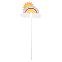 Oh Joy! Metal Rainbow & Sunshine Pick, 14"