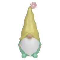 Sunny Club Terracotta Gnome Yellow Hat, 10"