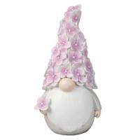 Providence Flower Gnome Outdoor Garden Statue, 10"