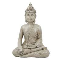 Found & Fable Resin Buddha, 8"