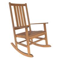Natural Acacia Wood Rocking Patio Chair