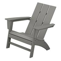 Polywood Adirondack Patio Chair, Slate Grey