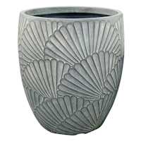 Found & Fable Silver Leaf Outdoor Planter, 18"