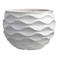 Crosby St. Clara White Outdoor Planter, Small