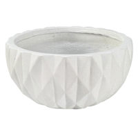 Crosby St. Tess White Outdoor Planter, Large